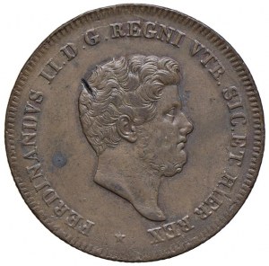 NAPLES Ferdinand II (1830-1859) 3 Tornesi 1839 - Magli...