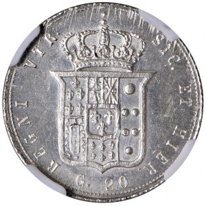 NAPLES Franciszek II (1859-1860) Tarì 1859 - Magliocca (...