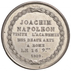 NAPOLI Murat (1808-1815) Medaglia 1809 per la visita de...