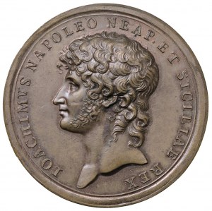 Gioacchino Murat (1808-1815) Medaglia per il ritorno a ...