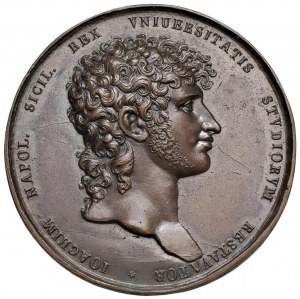 Joachim Murat (1808-1815) Medal Award for acca...