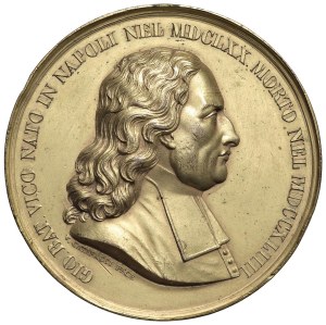 NAPLES Ferdinand II (1830-1859) Medal 1845 Congress...