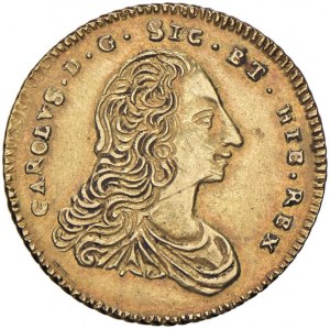 PALERMO Carlo di Borbone (1734-1759) Doppia oncia 1753 ...
