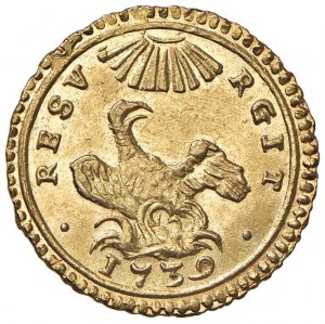 PALERMO Carlo di Borbone (1734-1759) Oncia 1739 - Serio...