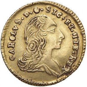 PALERMO Charles of Bourbon (1734-1759) Uncja 1754 - Serio...
