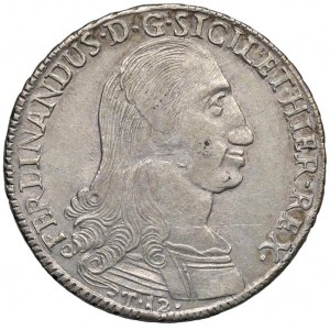 PALERMO Ferdinand III (1759-1816) 12 Taris 1796 - Serio...