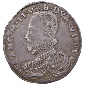 PESARO Francis Mary II (1574-1624) Testone - Cav. 14...