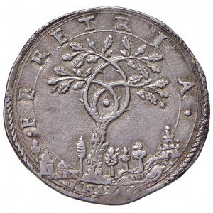 PESARO Francis Mary II (1574-1624) Testone - Cav. 14...