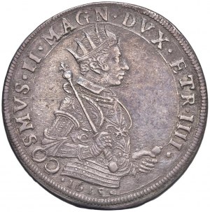 PISA Cosimo II (1608-1621) 1615 thaler - MIR 448/7 AG ...