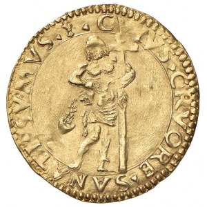 REGGIO EMILIA Ercole II d'Este (1534-1559) Golden shield ...