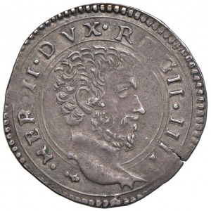 REGGIO EMILIA Ercole II d'Este (1534-1559) Bianco - cfr...