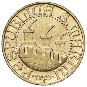 SAN MARINO 20 Lire 1925 - Gig.1 AU (g 6.44) RR...