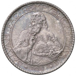 SAN MARINO 20 Lire 1935 - Gig. 5 AG (g 14.99) Minimal se...