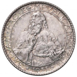 SAN MARINO 20 Lire 1937 - Gig. 7 AG (g 20.00) R Minimi ...