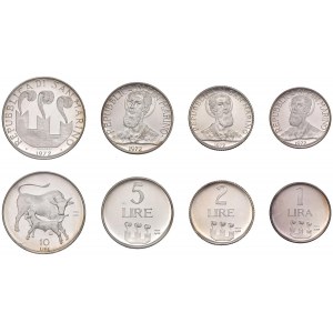 SAN MARINO Divisionale 1972 Prova - AG RRRR Lotto di ot...