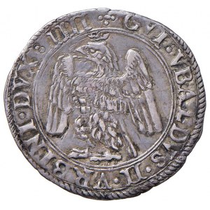 URBINO Guidobaldo II della Rovere (1538-1574) Da 4 bolo...