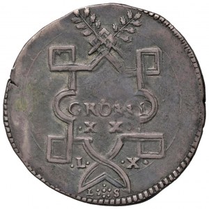 URBINO Francesco Maria II (1574-1624) 20 Grossi - Cavic...
