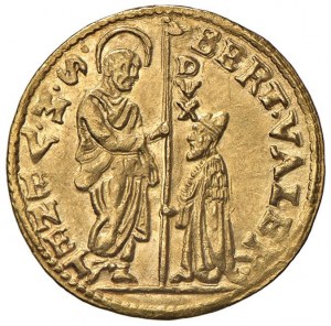 VENEZIA Bertucci Valier (1656-1658) Zecchino - Pa. 1 AU...