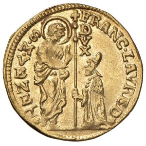 WENECJA Francesco Loredan (1752-1762) Zecchino - Pa. 5 ...