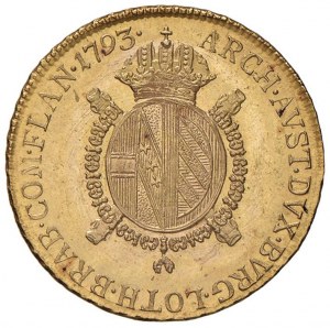 VENICE Francis II (1792-1805) Half-sovereign 1793 (18...