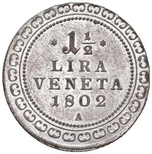 VENICE Francis II (1798-1805) Lira and a half 1802 A - ...