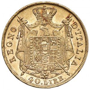 Napoleone (1804-1814) Milano - 40 Lire 1814 M - Gig. 82...