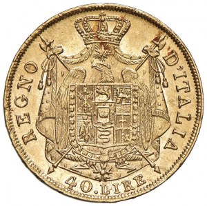 Napoleon (1804-1814) Milan - 40 Lire 1814 M - Gig. 82...