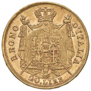 Napoleon (1804-1814) Milan - 20 Lire 1810 Needlepoint...