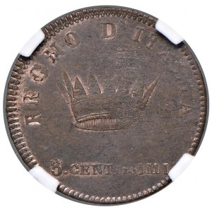 Napoleone (1804-1814) Milano - Progetto del 3 Centesimi...