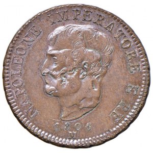 Napoleone (1804-1814) Milano - Soldo 1806 Progetto - Cr...
