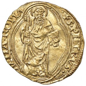 Pius II (1458-1464) Papal Duchy - Munt. 5 AU (g 3.52) ...