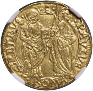 Paul II (1464-1471) Duchy - Munt. 16 AU (g 3.49) R In...