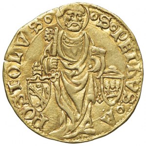 Paul II (1464-1471) Bologna - Bolognino d'oro - MIR 42...