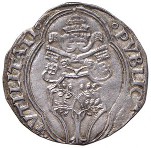 Sisto IV (1471-1484) Grosso - Munt. 14 AG (g 3,59) R Pa...