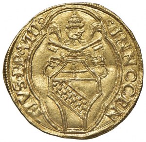 Innocenzo VIII (1484-1492) Fiorino di camera - Munt. 3 ...