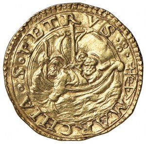 Leo X (1513-1521) Ancona - Chamber florin - Munt. ...