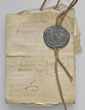 Leo X (1513-1521) Papal Plumbea Bull plus Parchment ...