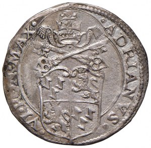 Hadrian VI (1522-1523) Julius - Munt. 8 AG (g 3.78) R...