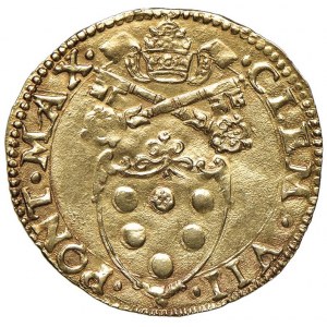 Clement VII (1523-1534) Bologna - Golden shield - Munt. ...