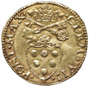 Clemente VII (1523-1534) Bologna - Scudo d'oro - Munt. ...
