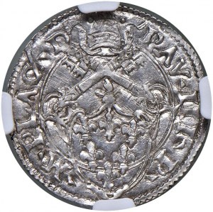 Pavel III (1534-1549) Piacenza - Grosso - Munt. 179 AG ...