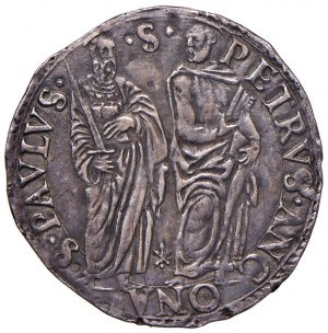 Jules III (1550-1555) Ancône - Giulio - Munt. 51 AG (g...