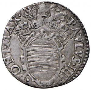 Paul IV (1555-1559) Ancona - Julius - Munt. 45 AG (g 2...