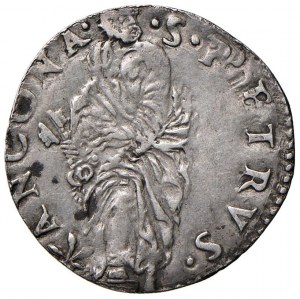 Paul IV (1555-1559) Ancona - Julius - Munt. 45 AG (g 2...