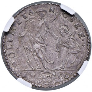 Řehoř XIII (1572-1585) Ancona - Testone 1581 - Munt....