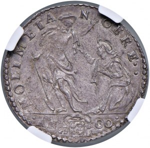 Gregory XIII (1572-1585) Ancona - Testone 1581 - Munt....