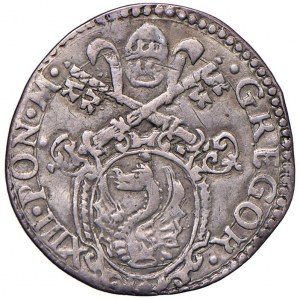 Gregory XIII (1572-1585) Julius - Munt. 380 AG (g 2.86...