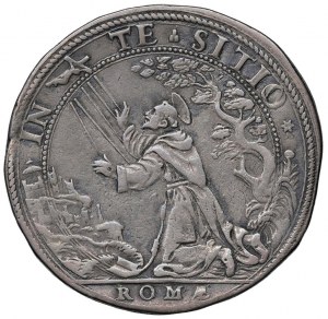 Sixte Quint (1585-1590) Écu 1589 A. V - Munt. 7a AG (g 30...