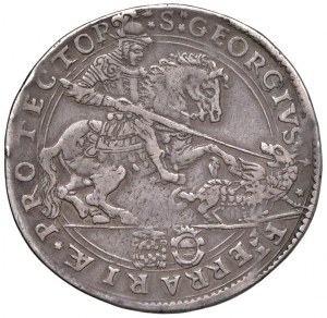Paul V (1605-1621) Ferrara - Plate 1619 A. X - Munt....