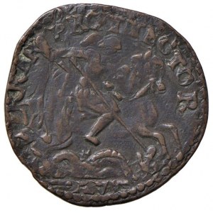 Paolo V (1605-1621) Ferrara - Quattrino - cfr. R/ Munt....